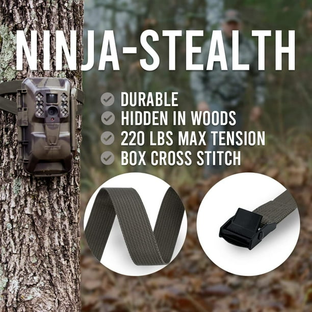 upperosey Nylon Fiber Trail Camera Game Cam Mounting Strap for