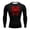 Black, variant on Anime Movie T-Shirt Superhero Compression Top for Sports Spider Long Sleeve Crewneck Pullover Athletic Undershirt Halloween Quick Dry Training Tops for Gym Deep Red M