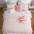 thumbnail image 3 of Wonderful Bedding Cotton-Soft Waffle Weave Teen Quilt Set, 3 of 9