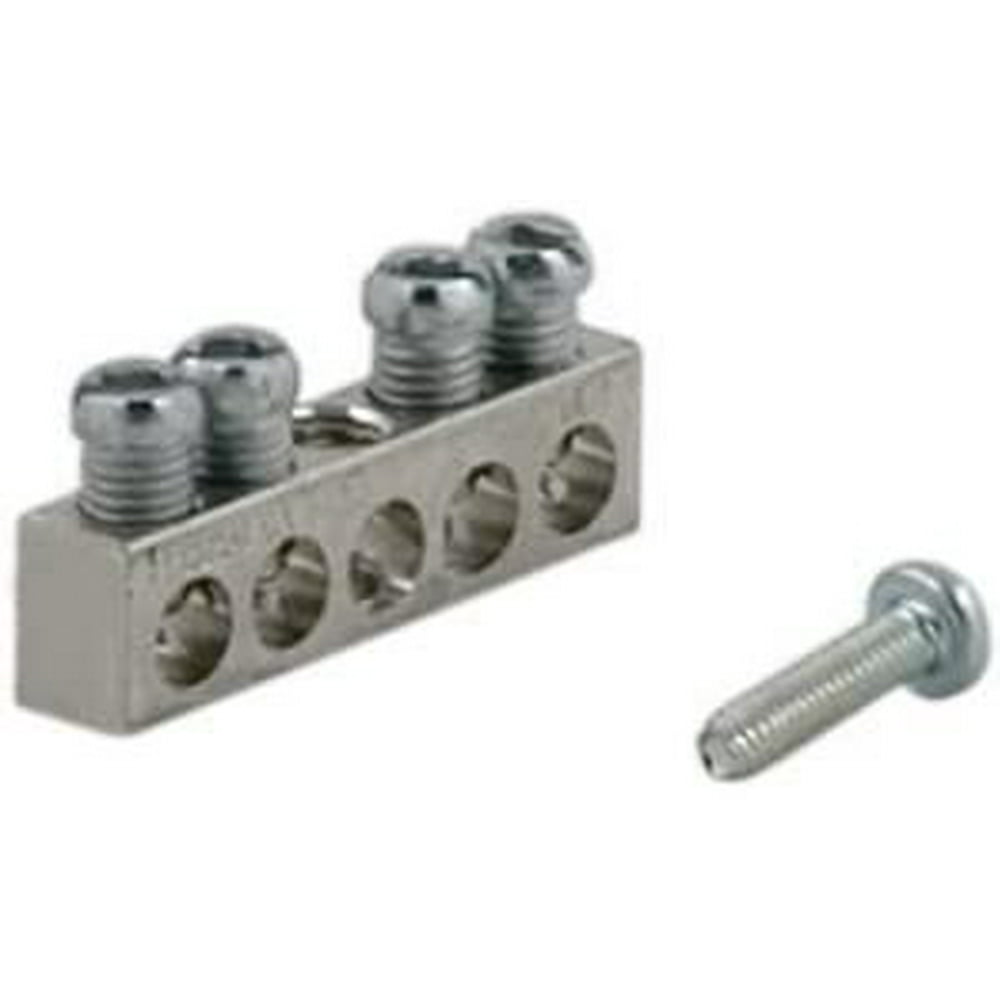 Square D Ground Bar Kit For Attaching Ground Wire In Load Centers & Safety Switches Polybag