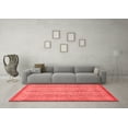thumbnail image 3 of Ahgly Company Machine Washable Indoor Rectangle Abstract Red Modern Area Rugs, 2' x 3', 3 of 4