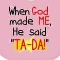 thumbnail image 4 of Inktastic When God Made Me Boys or Girls Baby Bib, 4 of 4