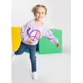 thumbnail image 3 of Garanimals Toddler Girl French Terry Graphic Sweatshirt, Sizes 12M-5T, 3 of 7