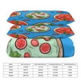 thumbnail image 3 of Fun Pizza Bedding Sets Twin Duvet Cover 3 Piece Cute Bed Set for Boys Girls Kid, 3 of 6