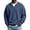 Navy, variant on GrmtClth Golf Shirts For Men Minimalist Waffle Grid V Neck Long Sleeve Shirts Relaxed Fit Lightweight Autumn Athletic Running Tops Navy M