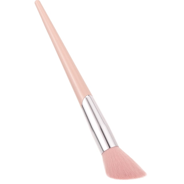 GOOHOCHY Brocha Facial Rosa Para Maquillaje Con Delicadas Ideal Para Rubor Y
