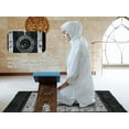 thumbnail image 2 of Abiyou Prayer Mat With Compass - Portable Muslim Prayer Rug for Travel and Ramadan (Black, Polyester), 2 of 6