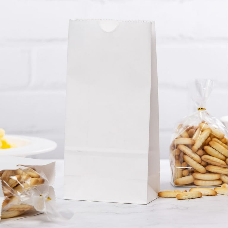 Bag Tek Kraft Paper Bag - 8 lb. - 6 x 4 x 11 3/4 - 100 count box