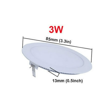 

LED Ceiling Lights Panel Down Light Round Square Kitchen Bathroom Room Wall Lamp