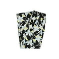 thumbnail image 2 of Bar III Womens Contrast Waist Floral Wide Leg Pants Black XXL., 2 of 2