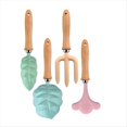 thumbnail image 1 of Juego de Herramientas de Jardín Metal para Niños,Juguete de ,Juego Jardinería para Niños,Palas Playa,Juguete con Manejar Madera Resistente, Herramientas de Jardinería Seguras, 1 of 5