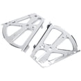 thumbnail image 1 of 1 Pair Furniture Hinge Stainless Steel Shoes Drawer Cabinet Hinges Turing Rack Replacement Fittings For Kitchen Living Room Furniture Hinges Hardware Concealed Mount(2 Layers), 1 of 5