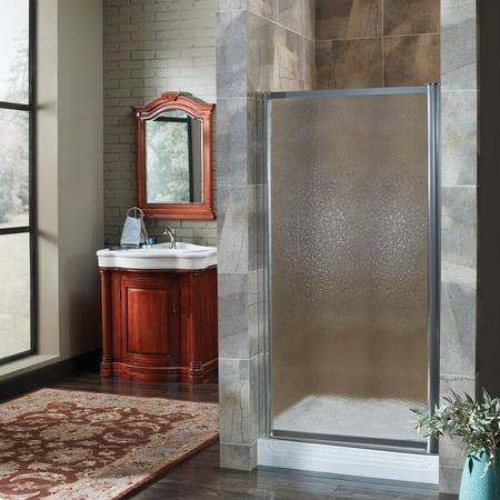Foremost Tdsw2965 Ob Glass 27w X 65h In Obscure Glass Shower Door
