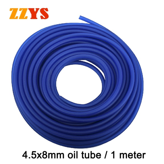 Blue Tube-Oil Filter & Tube & Hoses with Clip, Oil Cup, For Motorcycle, Scooter, Dirt Bike, ATV Go Kart, Gasoline, Gasoline, Liquid, Oil, Fuel