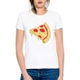 thumbnail image 2 of Stamzod Funny Couple T Shirt Matching Outfits for Couples Gifts for Him and Her Pizza and Slice Couple Shirts Loose White S, 2 of 4