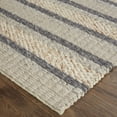 thumbnail image 3 of HomeRoots 511400 12 x 15 ft. Wool Hand Woven Stain Resistant Rectangle Area Rug, Ivory, Tan & Gray, 3 of 5