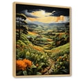 thumbnail image 2 of Designart "Farm Harvest Euphony Pastoral V" Landscape & Nature Floater Framed Wall Decor, 2 of 7