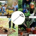 thumbnail image 6 of GZJCKJY Handle Grass Hoe Shaped Hollow Curved Small Hoe Household Garden Hoe Semi Circular Small Hoe Garden Supplies, 6 of 8