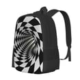 thumbnail image 2 of Daiia 3D Vortex Illusion Backpack for Men and Women -Durable Backpack Large Capacity, Water-Resistant Bag with Adjustable Straps and Laptop Compartment, 2 of 9