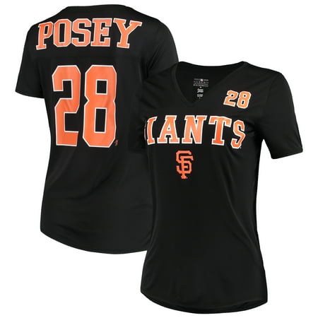 Women's New Era Buster Posey Black San Francisco Giants Name & Number (Best Pakistani Restaurant San Francisco)