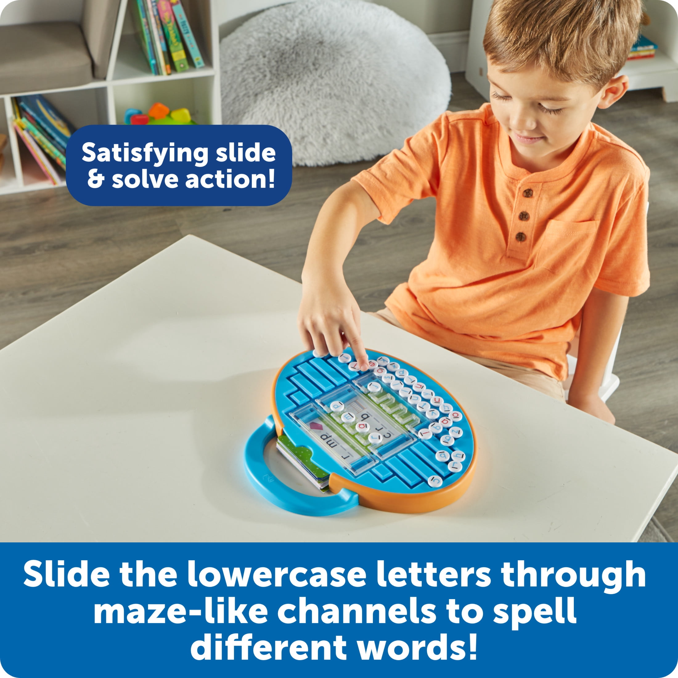 Learning Resources Skill Builders Spelling Maze,  Alphabet Flash Cards, Ages 5+