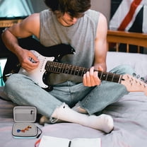 WHAMVOX  Pick Storage Bag Fashionable Guitar Holder Travel