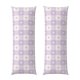thumbnail image 1 of Fotbe Floral Purple Buffalo Plaid Funda para Almohada Corporal con Diseño, Funda de Microfibra Ultrasuave de 20x54 Pulgadas, Ropa de Cama Elegante, 1 of 7