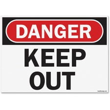 U.S. Stamp & Sign USS5491 Safety Sign