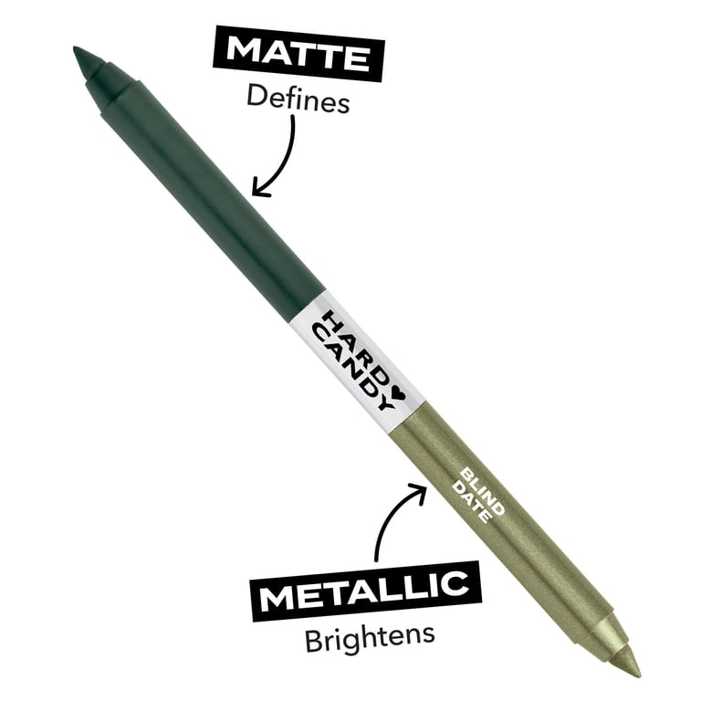 Hard Candy Party Lines 2-In-1 Eyeliner Duo, Forest Green & Olive photo 3