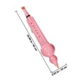 thumbnail image 2 of SKISUNO 8Pcs Hulusi Pink ABS Plastic Recorder Instrument Ergonomic Grip for Children School Use, 2 of 7