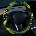 thumbnail image 2 of Frog 14.5 Inch Printing PVC Leather Steering Wheel Cover Car Wheel Covers Auto Accessories, 2 of 6
