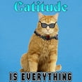 thumbnail image 3 of CafePress - Catitude Women's Dark T Shirt - Women's Traditional Fit Dark T-Shirt, 3 of 4