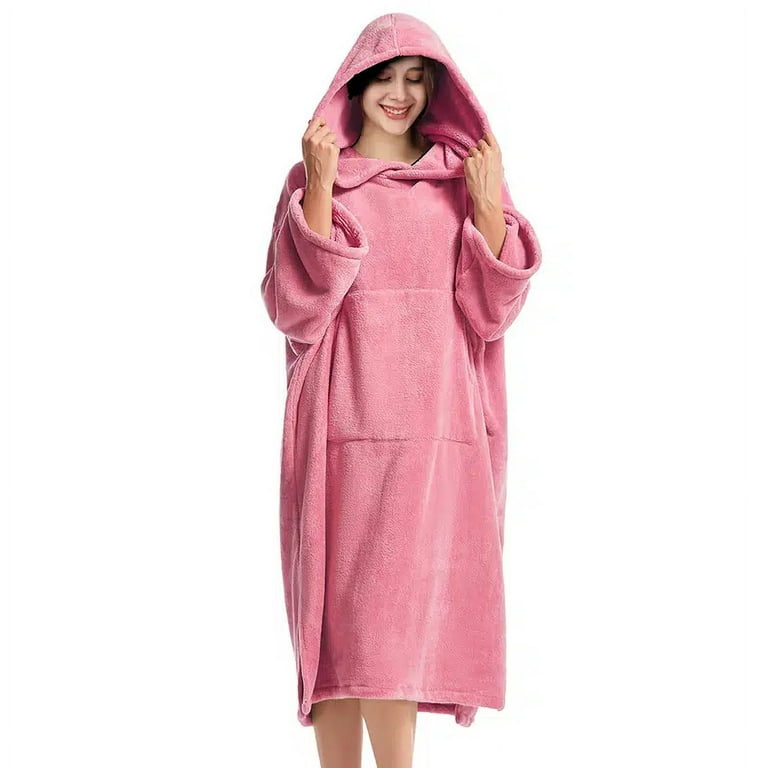 Mutao Surf Poncho Changing Robe, Unisex Hooded Bathrobe, Super Soft  Swimming Poncho Changing Towel With Pocket And Hood For Outdoor Indoor