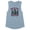 Stonewash Denim, variant on Pink Christmas Tree Farm Women's Muscle Tank X-Small Desert Pink