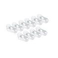 thumbnail image 1 of Langgg 10Pcs Transparent Baby Shoe Stretcher Professional for Socks Store 12cm, 1 of 9