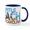 White/Navy Inside, variant on CafePress - Summer Myrtle Beach South Carolina Mugs - 11 oz Ceramic Mug - Novelty Coffee Tea Cup