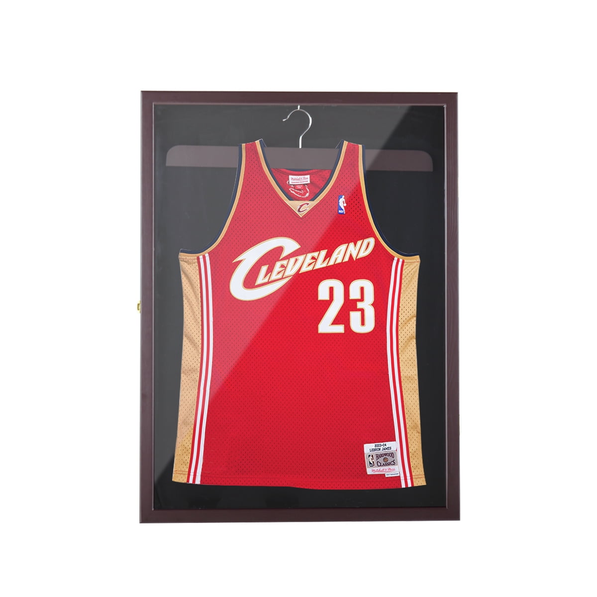 Aoibox 23 in. * 32 in. Jersey Shadow Box, Uniform Display Case, Picture  Frame for Baseball, Basketball & Football Shirts, Black SNMX2459 - The Home  Depot