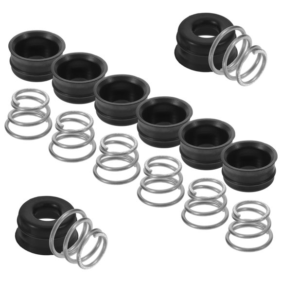 SHOWERORO 8Ud Kit Completo De Reparación De Con Asiento Y Resorte Para Y Cocina En Color Negro