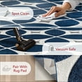 thumbnail image 2 of nuLOOM Gabriela Contemporary Trellis  Area Rug, 2' x 3', Gabriela Navy, 2 of 10