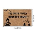 ECHOYY Doormat Scary Door Mats Holiday Party Decorating