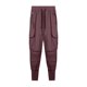 thumbnail image 3 of Pantalones largos para hombre, de color liso, elásticos, ajustados al tobillo, informales, deportivos, transpirables, para hombre, 3 of 3