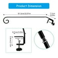 thumbnail image 5 of Fashion Wall Mount Hook Home Bird Street Lamp Bracket Convenient Hanging Hook for Hanging Flowers Basket Wind Chimes, 5 of 11