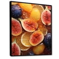thumbnail image 2 of Designart "Sun-Kissed Fig A Fruitful Delight I" Farmhouse Floater Framed Canvas Print, 2 of 7