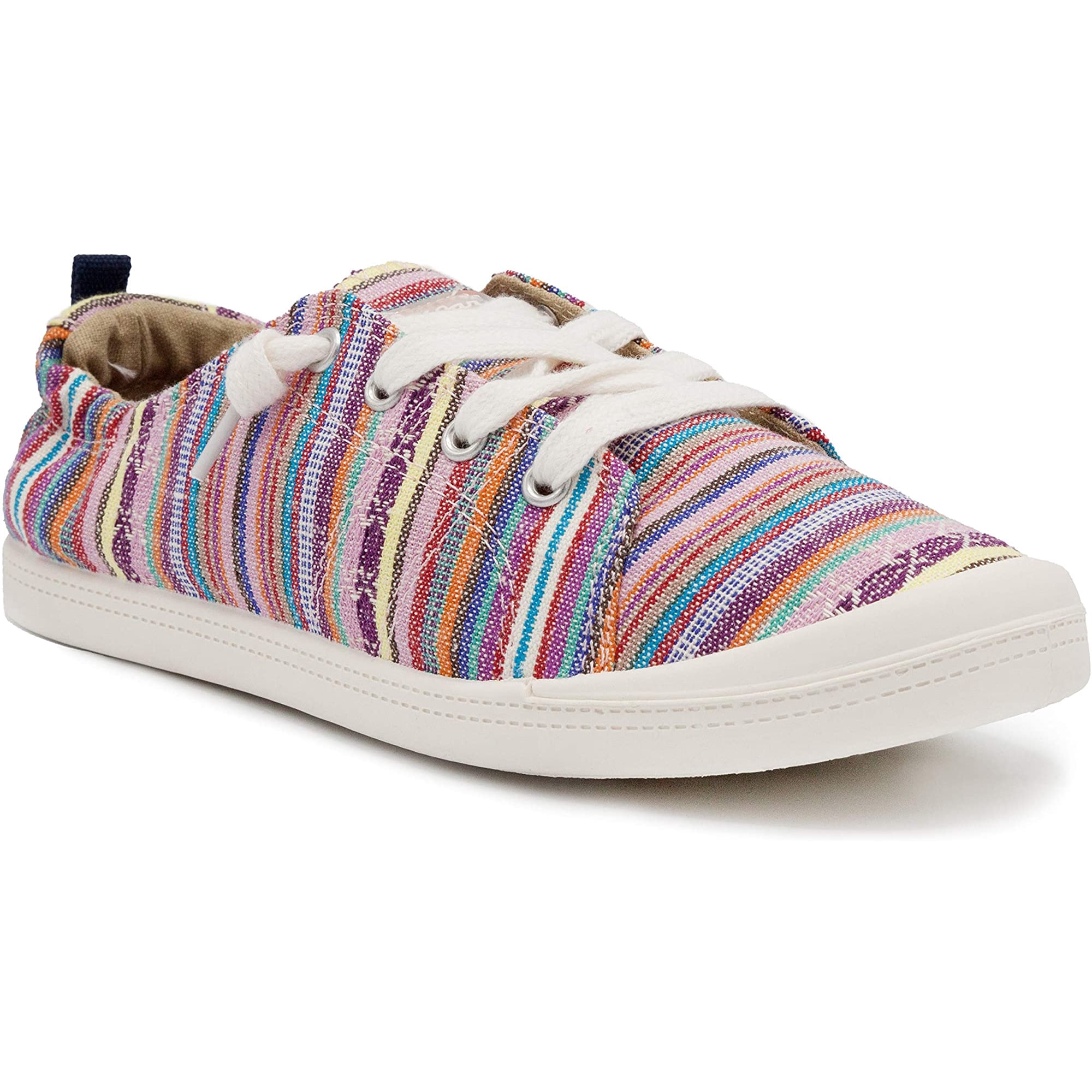 Sugar Womens Genius Comfortable Slip On Sneaker Shoe with No Tie Laces and Cute Design Walmart