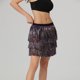 thumbnail image 5 of Falda holgada de poliéster para mujer, de moda, para carnaval, baile, fiesta, lentejuelas, borlas, personaje, actuación, media longitud, 5 of 8