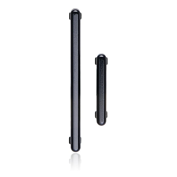 Replacement Hard Buttons (Power / Volume) Compatible For Samsung Galaxy A51 5G (A516 / 2020) (Prism Cube Black)