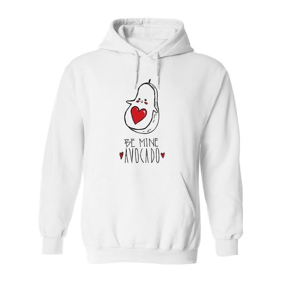 Be Mine Avocado Hoodie Women -Image by Shutterstock, Female Small