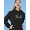 thumbnail image 2 of Plants Are Friends Quote Hoodie Women -GoatDeals Designs, Female Small, 2 of 4