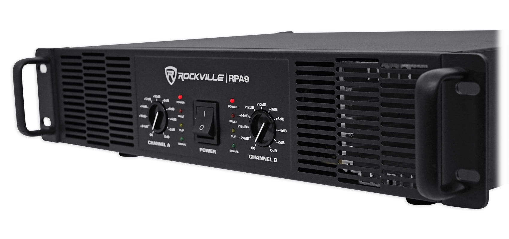 PA Speakers + Rockville RPA9 Amp 