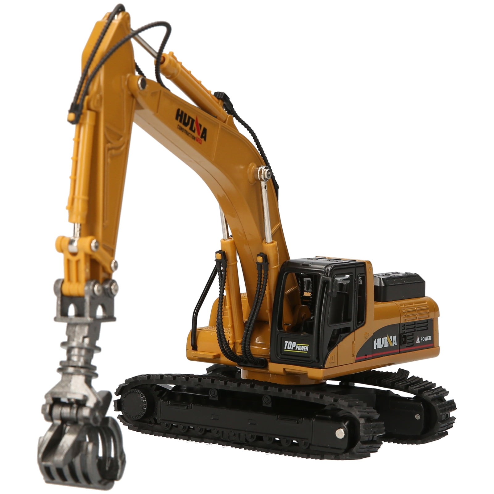 1:50 Diecast Metal Crawler Excavator Model Construction Vehicle Toys Kids Gifts 